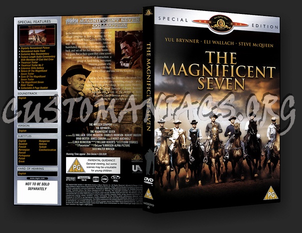 The Magnificent Seven dvd cover