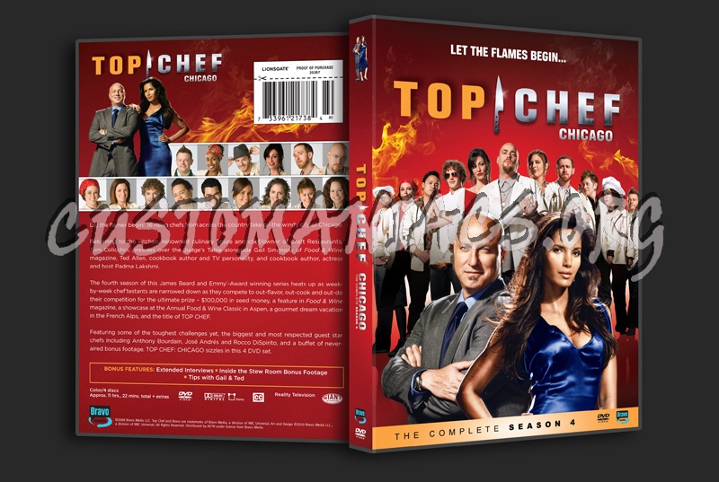 Top Chef Chicago Season 4 dvd cover