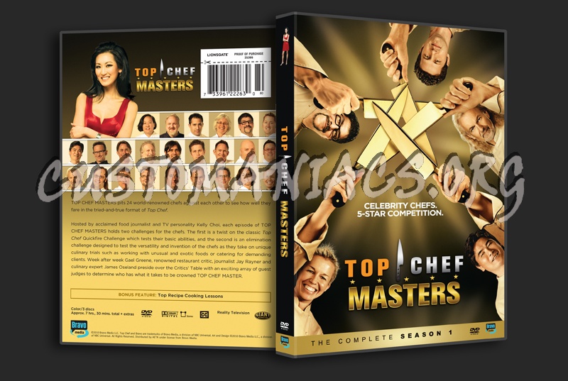Top Chef Masters Season 1 dvd cover