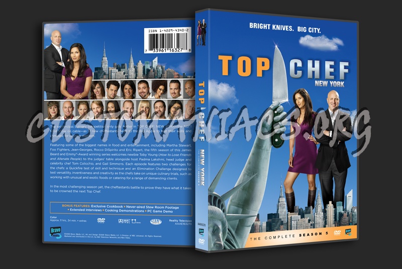 Top Chef New York Season 5 dvd cover