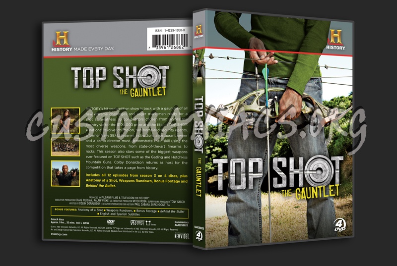 Top Shot Season 3  The Gauntlet dvd cover