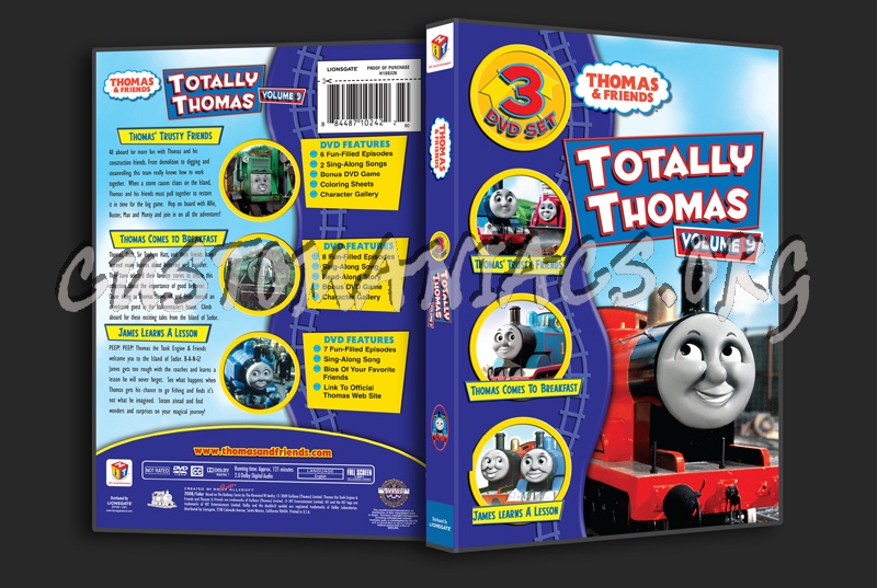Totally Thomas Volume 9 dvd cover