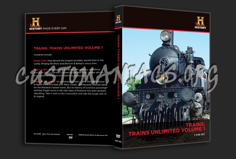 Trains: Trains Unlimited Volume 1 dvd cover