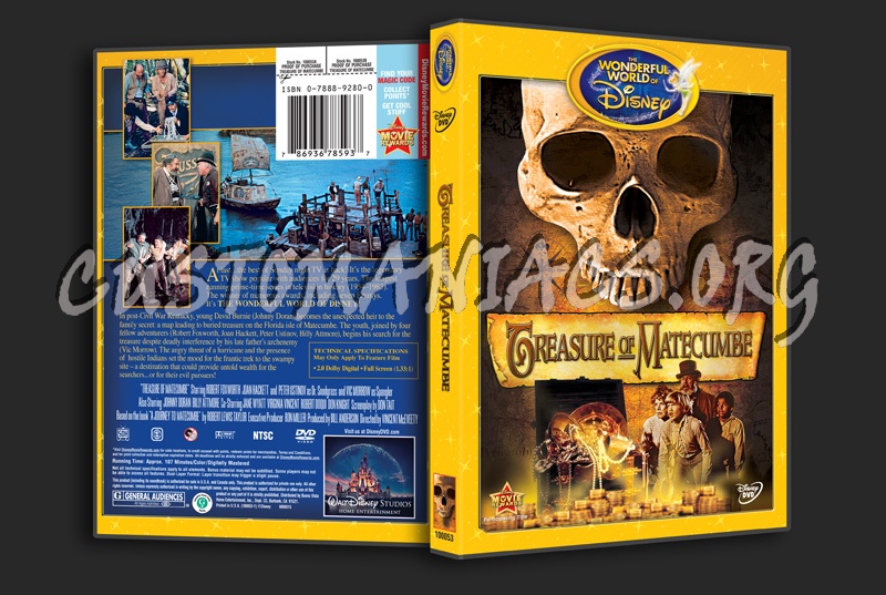 Treasure of Matecumbe dvd cover