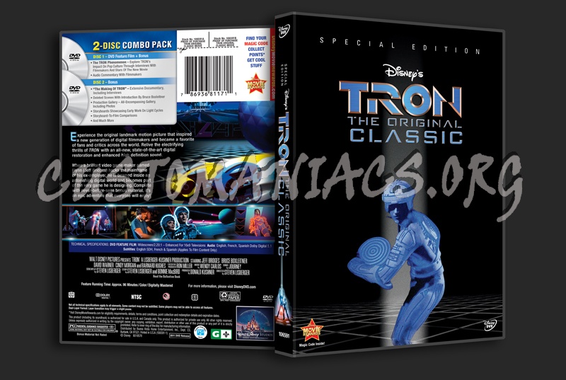 Tron dvd cover