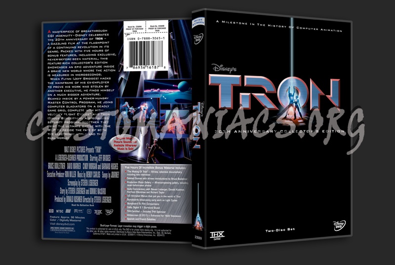 Tron dvd cover