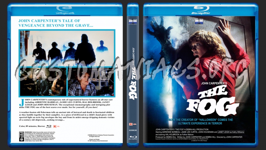 The Fog (1980) blu-ray cover