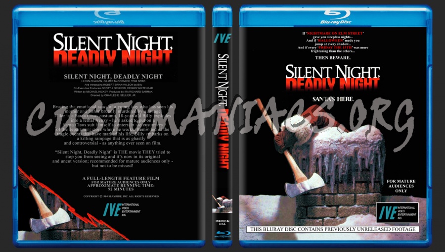 Silent Night Deadly Night blu-ray cover