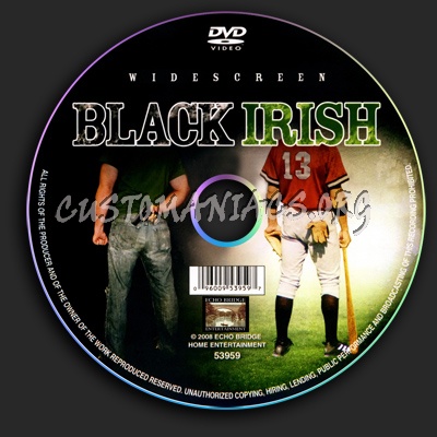 Black Irish dvd label