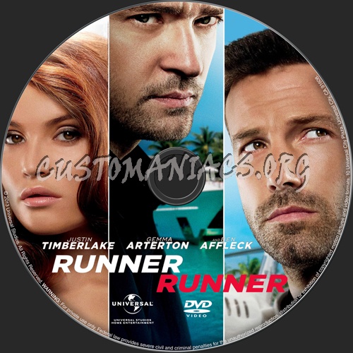 Runner Runner dvd label