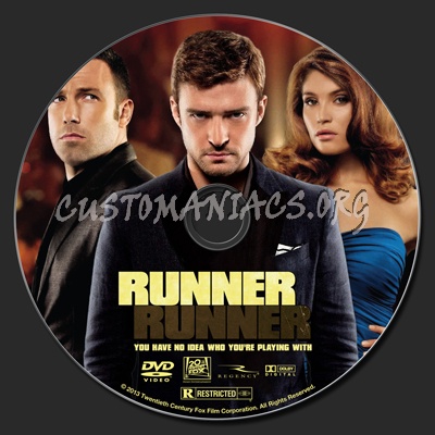 Runner Runner dvd label