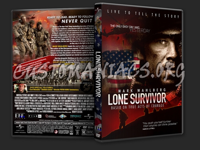 Lone Survivor (2013) dvd cover