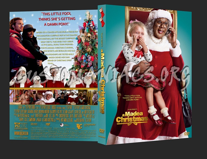 Tyler Perry's A Madea Christmas dvd cover