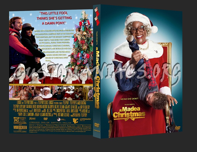 Tyler Perry's A Madea Christmas dvd cover