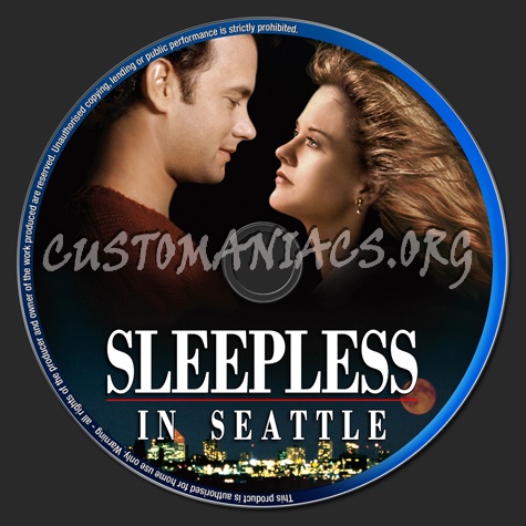 Sleepless In Seattle blu-ray label