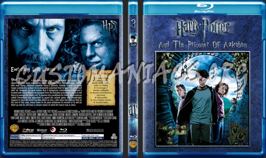 Harry Potter Collection blu-ray cover