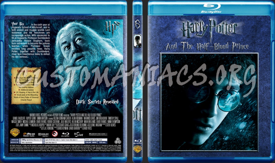 Harry Potter Collection blu-ray cover