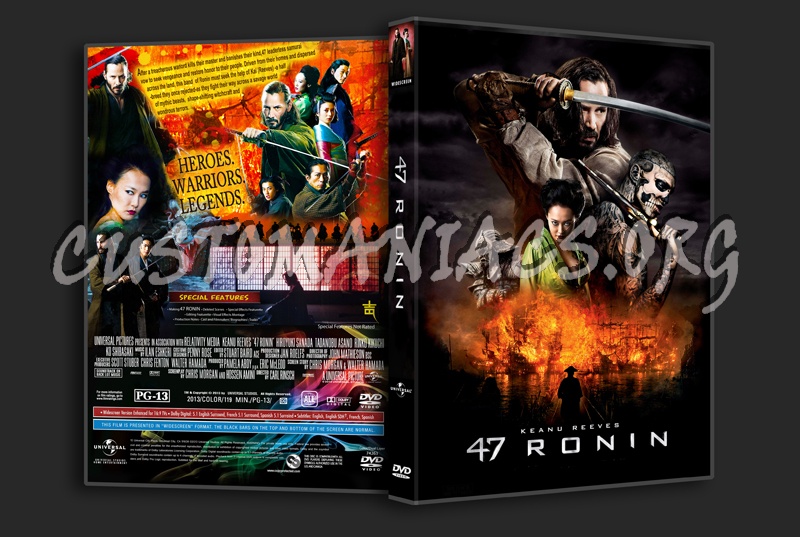 47 Ronin dvd cover