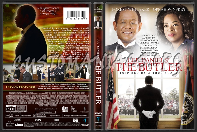 Lee Daniels' The Butler dvd cover