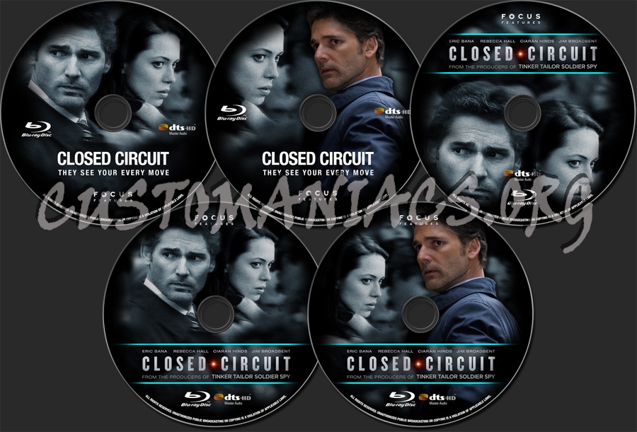 Closed Circuit blu-ray label