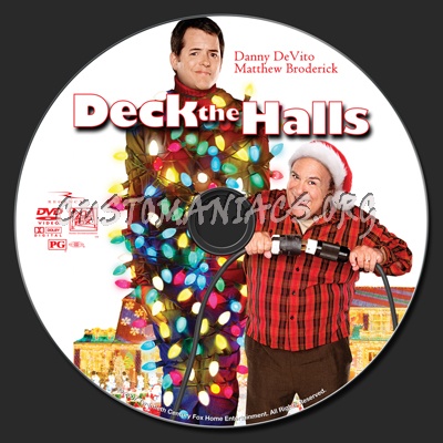 Deck The Halls (2006) dvd label