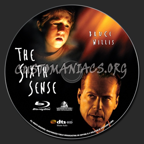 The Sixth Sense blu-ray label