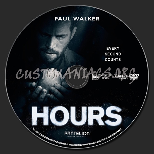 Hours dvd label