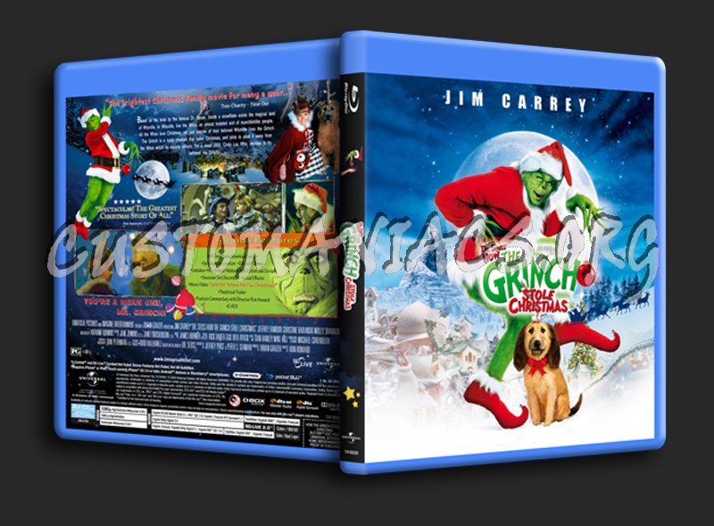 How the Grinch Stole Christmas blu-ray cover