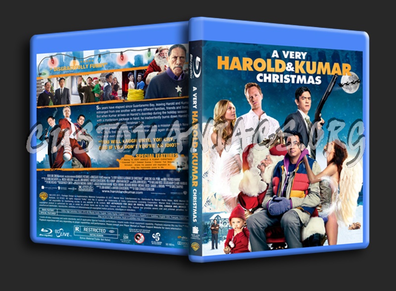 A Very Harold Kumar Christmas blu-ray cover