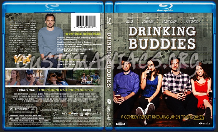 Drinking Buddies blu-ray cover