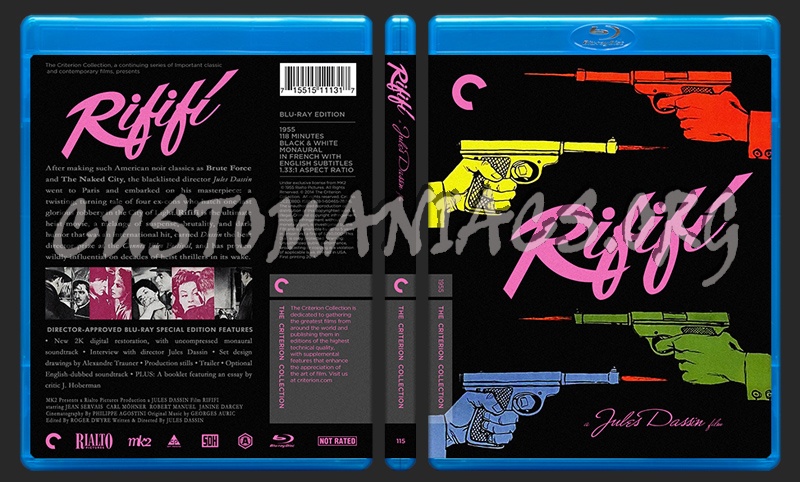 115 - Rififi blu-ray cover