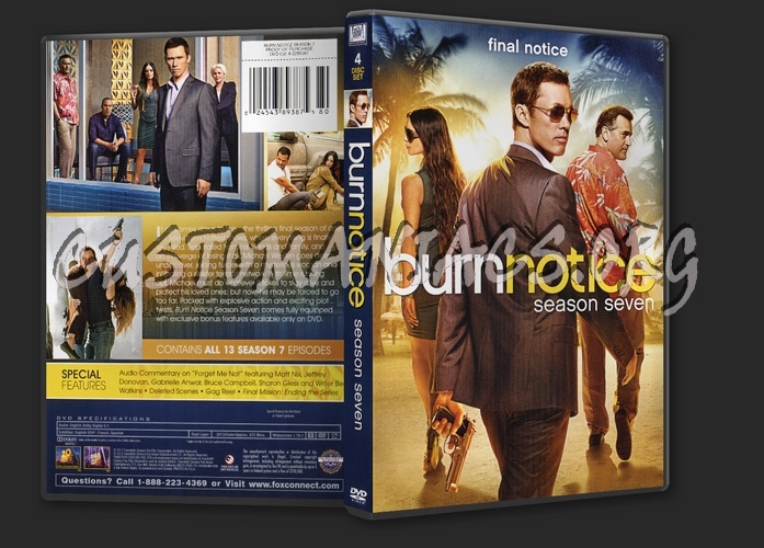 Burn Notice Season 7 dvd cover