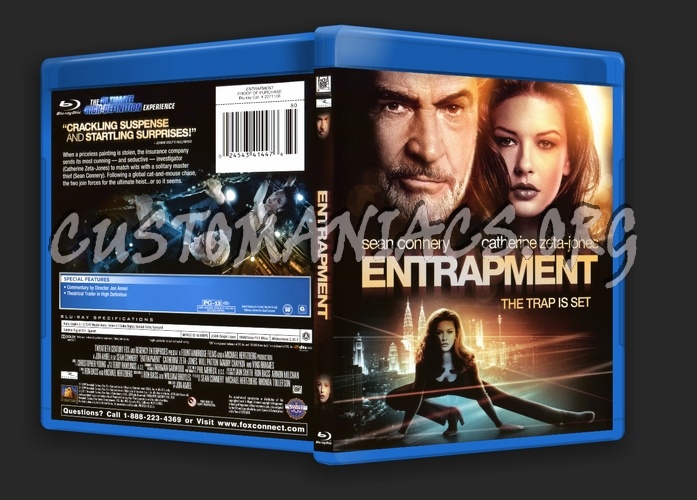 Entrapment blu-ray cover