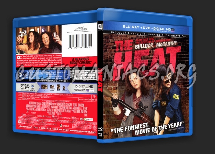 The Heat blu-ray cover