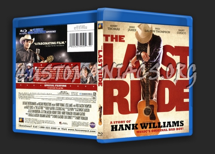 The Last Ride blu-ray cover