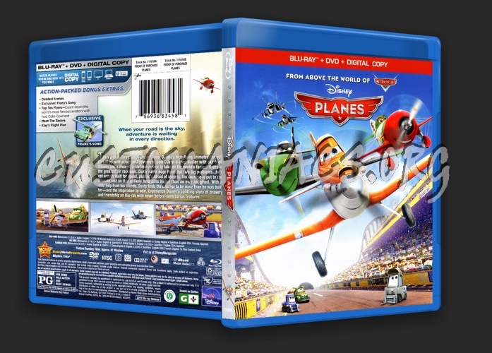 Planes blu-ray cover