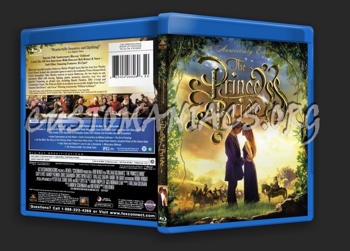 The Princess Bride blu-ray cover