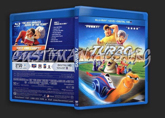 Turbo blu-ray cover