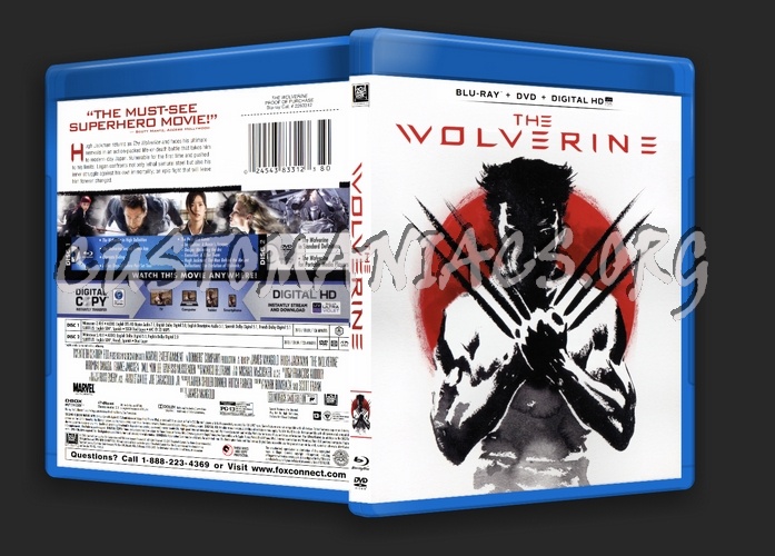 The Wolverine blu-ray cover