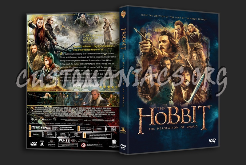 The Hobbit The Desolation of Smaug dvd cover