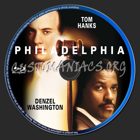 Philadelphia blu-ray label