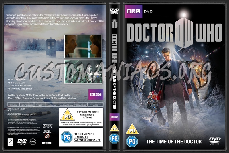 Doctor Who The Time Of The Doctor dvd cover