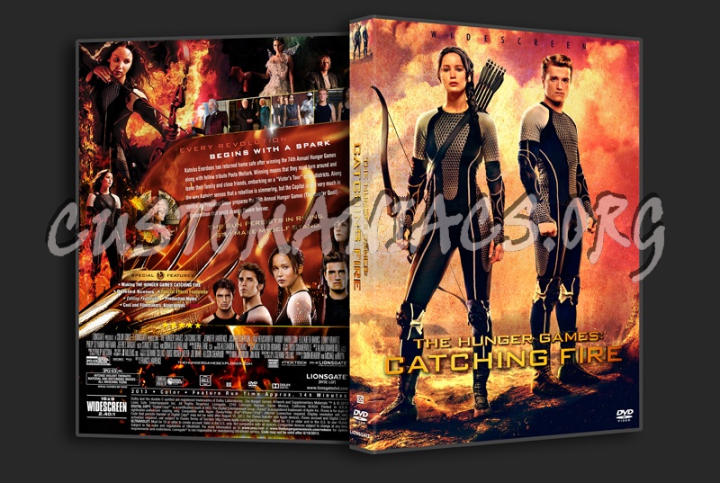 The Hunger Games Catching Fire dvd cover