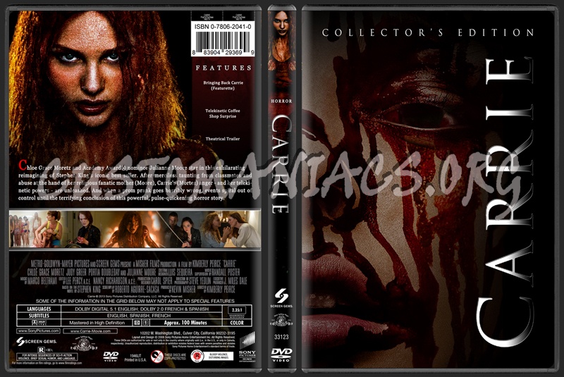 Carrie (2013) dvd cover