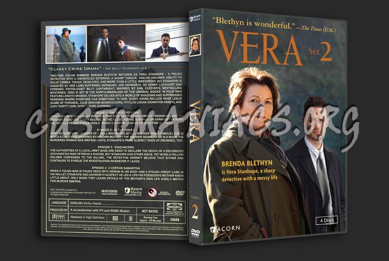 Vera - Set 2 dvd cover