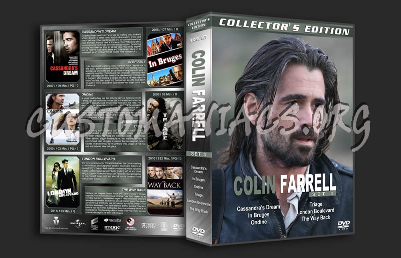 Colin Farrell Collection - Set 3 dvd cover