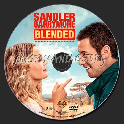 Blended dvd label