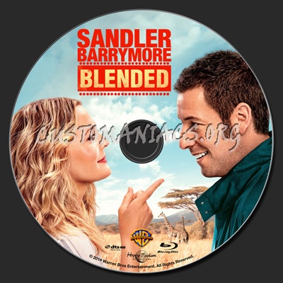 Blended blu-ray label