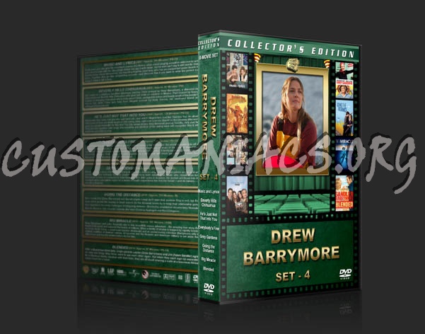 Drew Barrymore Collection - Set 4 dvd cover