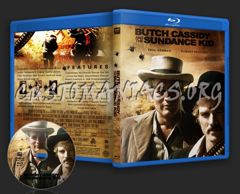 Butch Cassidy and the Sundance Kid blu-ray cover